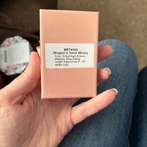 Wrapped In Sweet Whimsy Bracelet - Peach